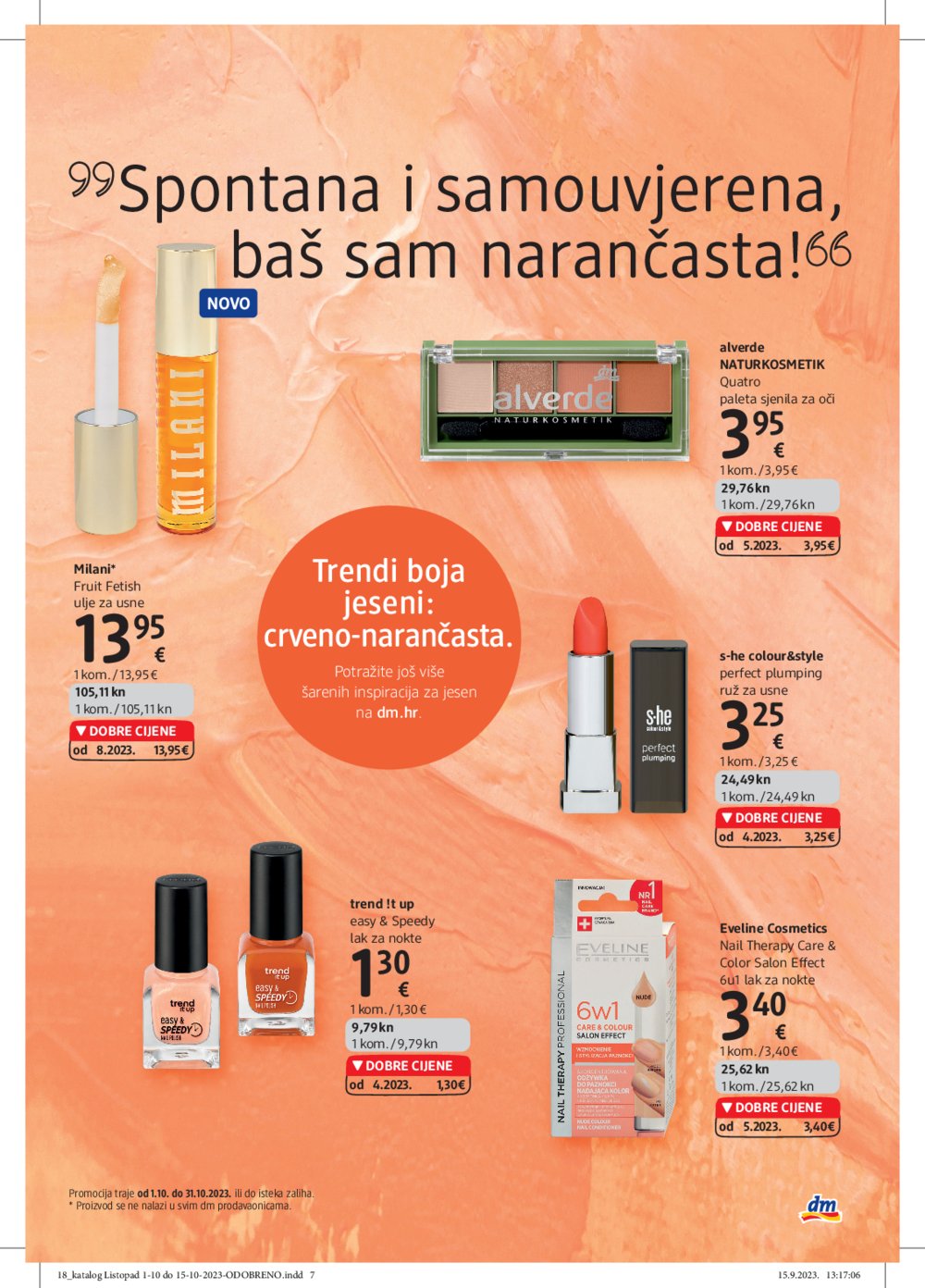 dm katalog Akcija 01.10.-15.10.2023.