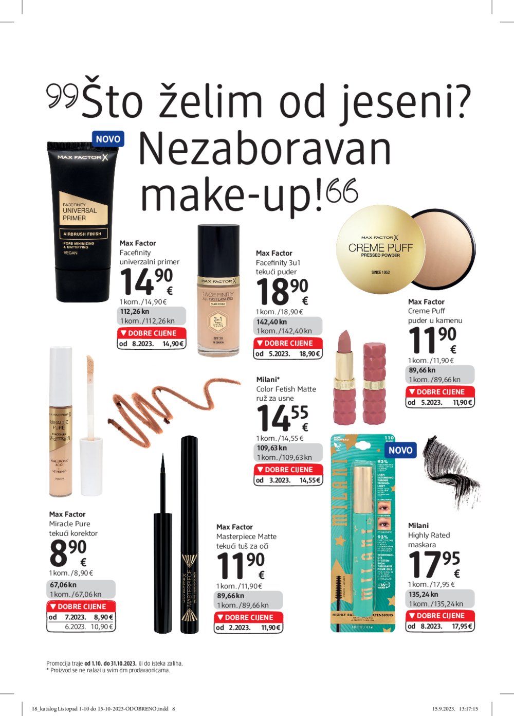 dm katalog Akcija 01.10.-15.10.2023.
