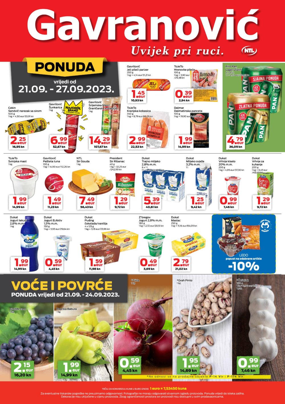 Gavranović katalog Akcija 21.09.-27.09.2023.