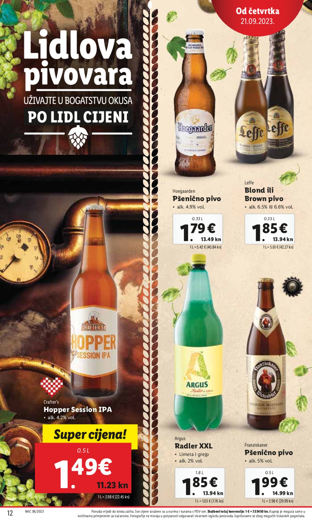 Lidl katalog Super ponuda od četvrtka 21.09.-24.09.2023.