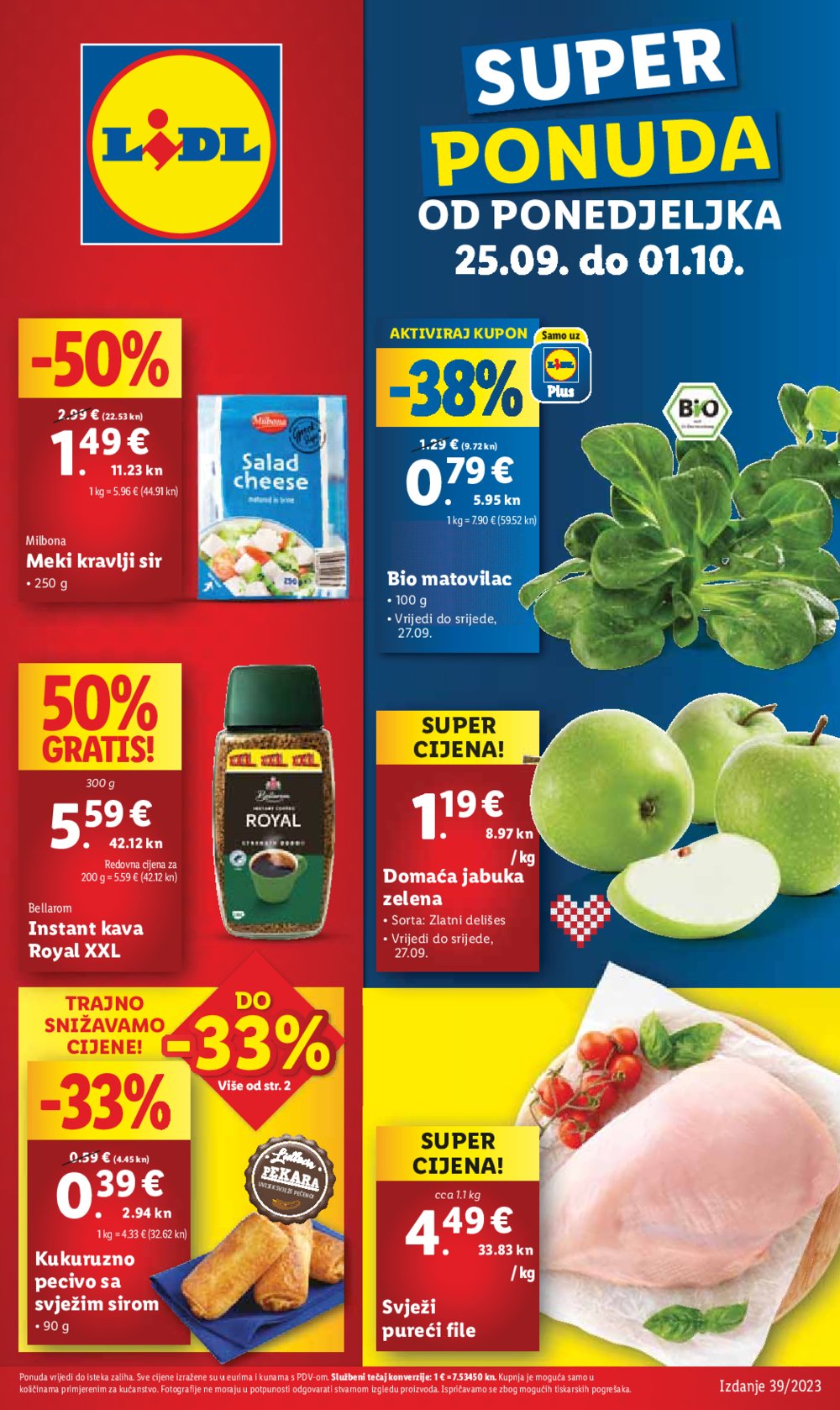 Lidl katalog Super ponuda od ponedjeljka 25.09.-01.10.2023.