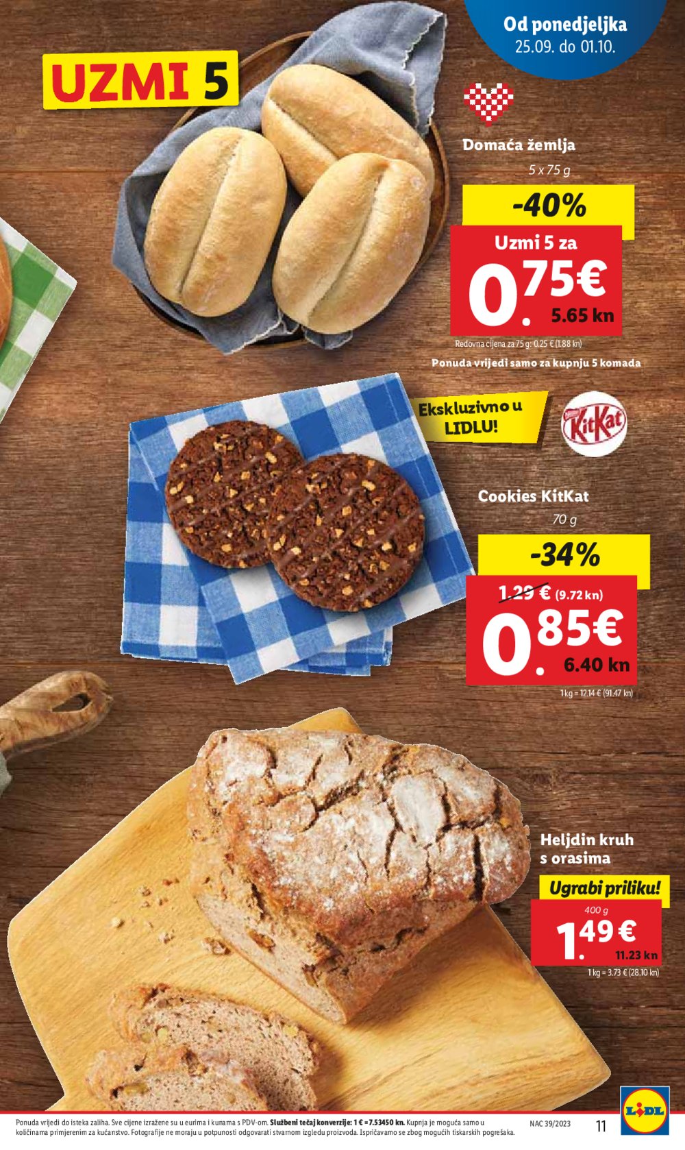 Lidl katalog Super ponuda od ponedjeljka 25.09.-01.10.2023.