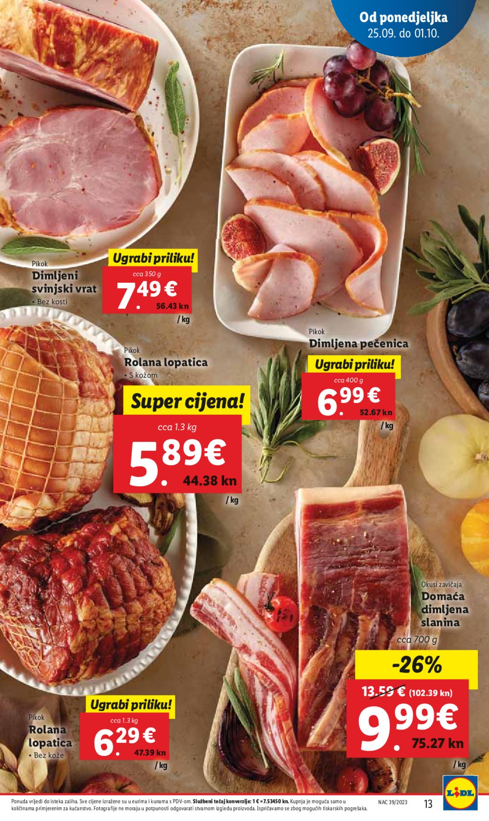 Lidl katalog Super ponuda od ponedjeljka 25.09.-01.10.2023.