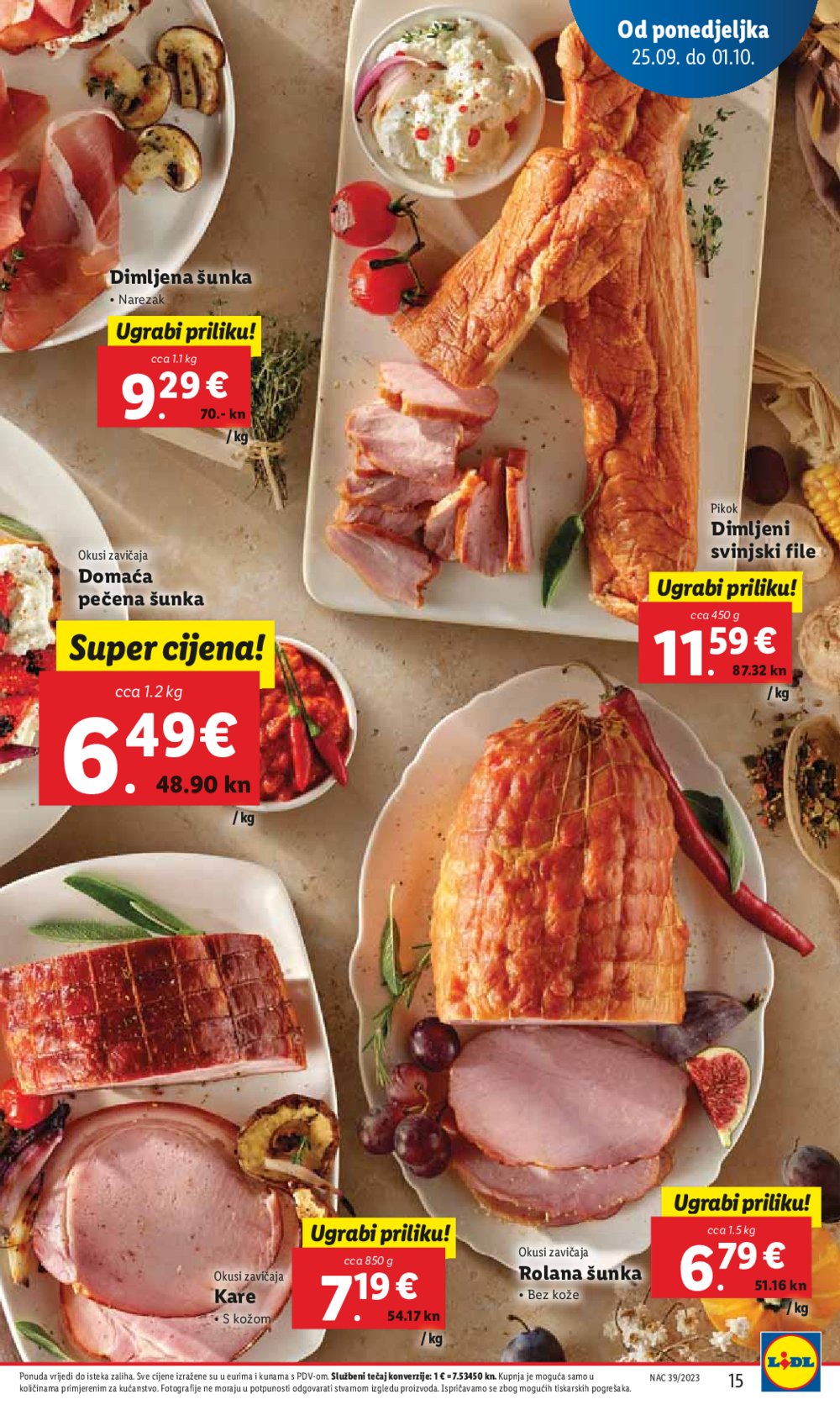 Lidl katalog Super ponuda od ponedjeljka 25.09.-01.10.2023.