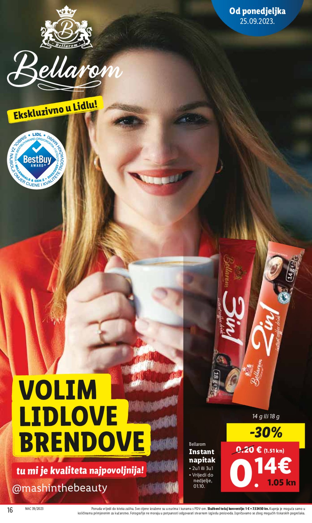 Lidl katalog Super ponuda od ponedjeljka 25.09.-01.10.2023.