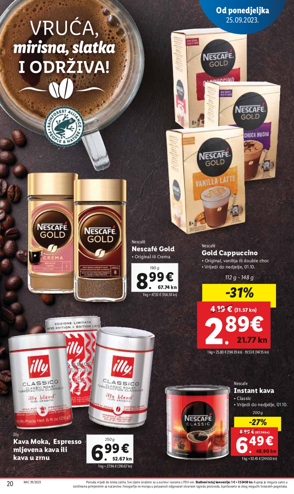 Lidl katalog Super ponuda od ponedjeljka 25.09.-01.10.2023.