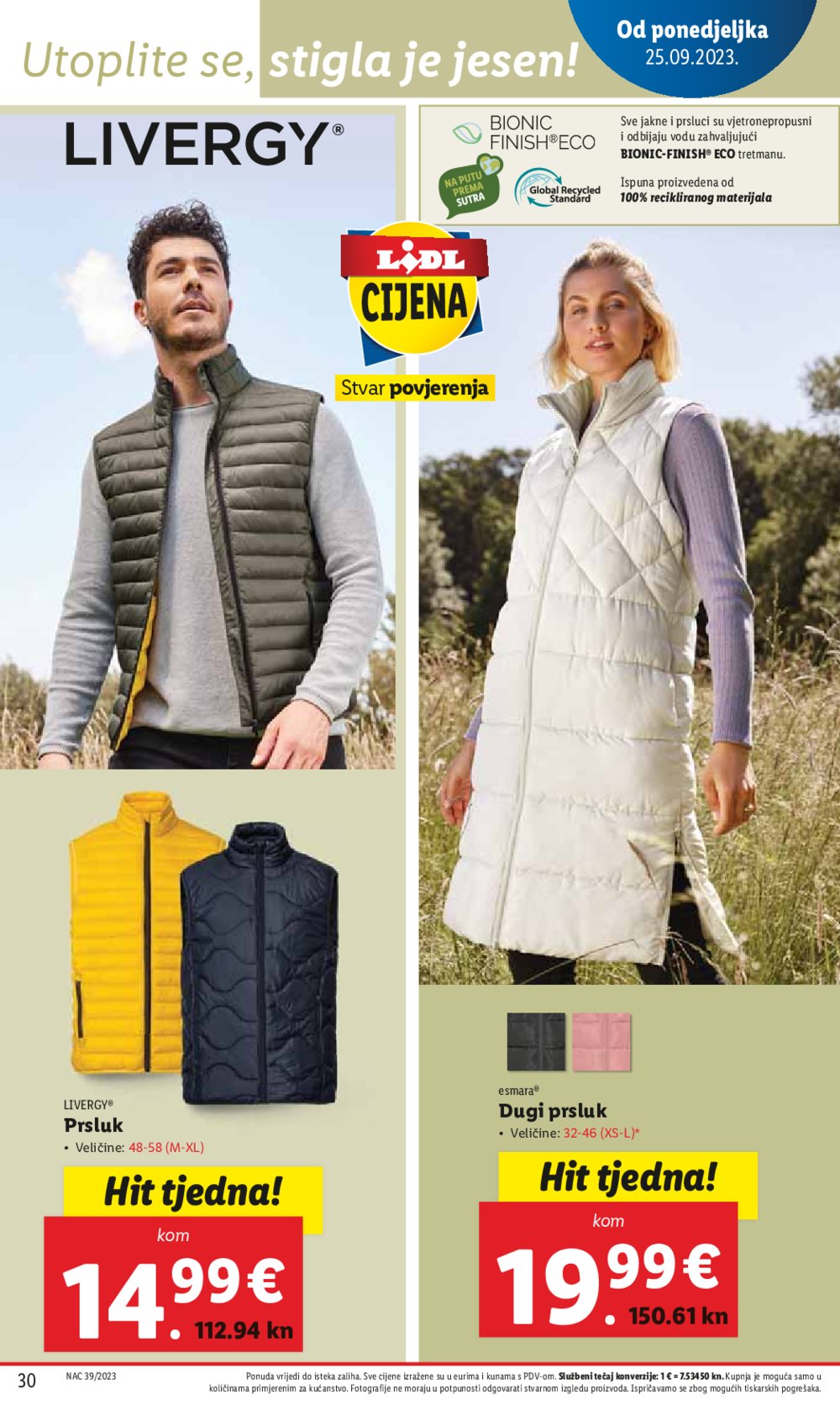 Lidl katalog Super ponuda od ponedjeljka 25.09.-01.10.2023.