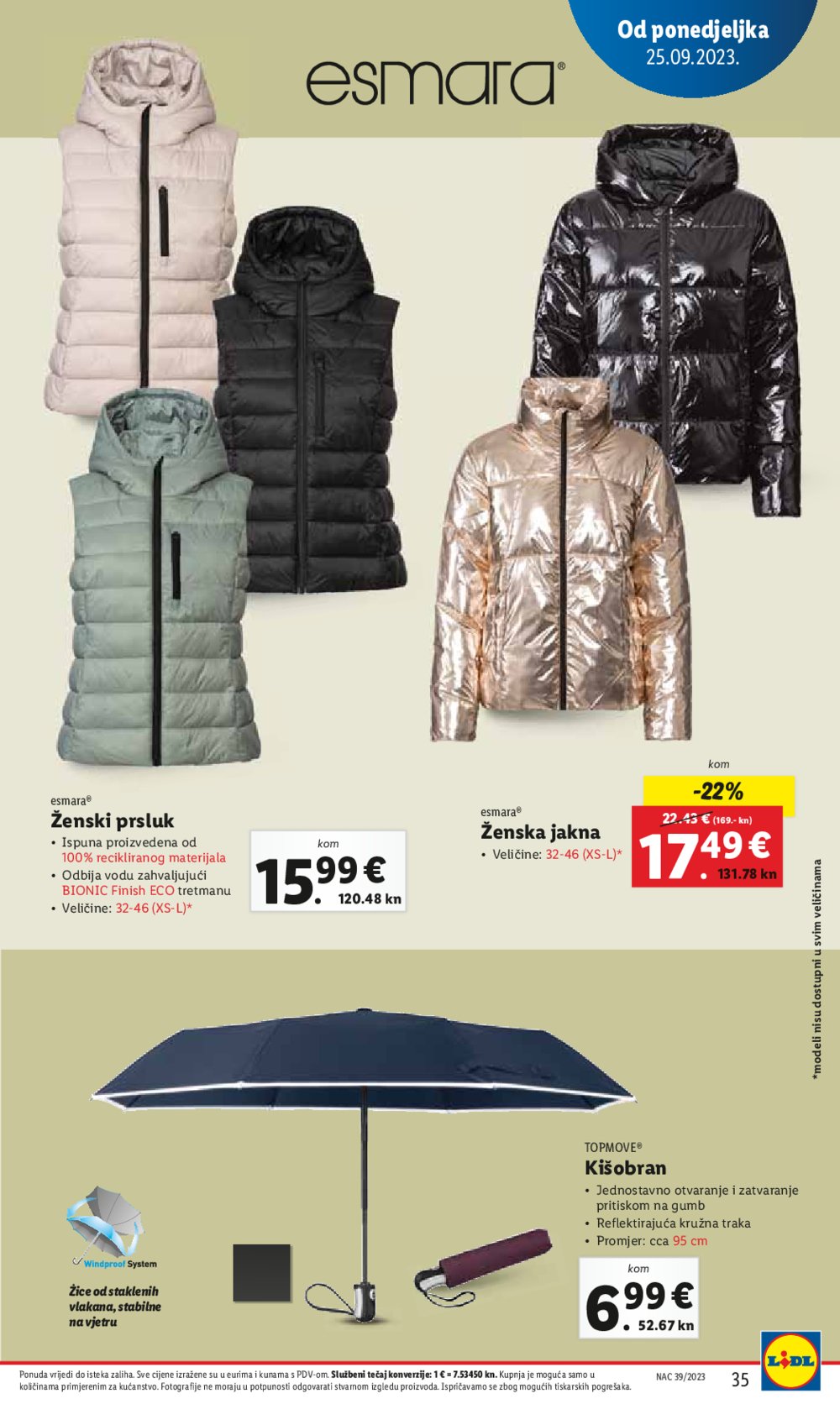 Lidl katalog Super ponuda od ponedjeljka 25.09.-01.10.2023.