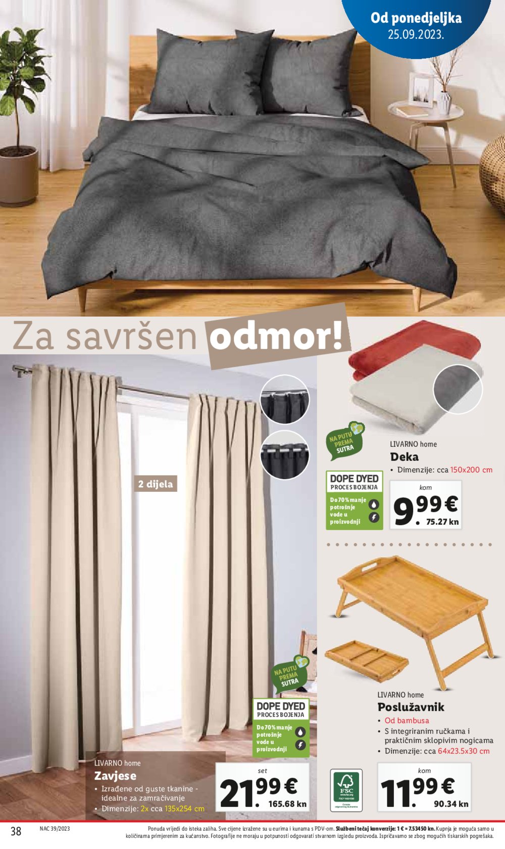 Lidl katalog Super ponuda od ponedjeljka 25.09.-01.10.2023.