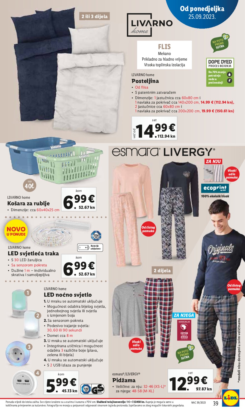 Lidl katalog Super ponuda od ponedjeljka 25.09.-01.10.2023.