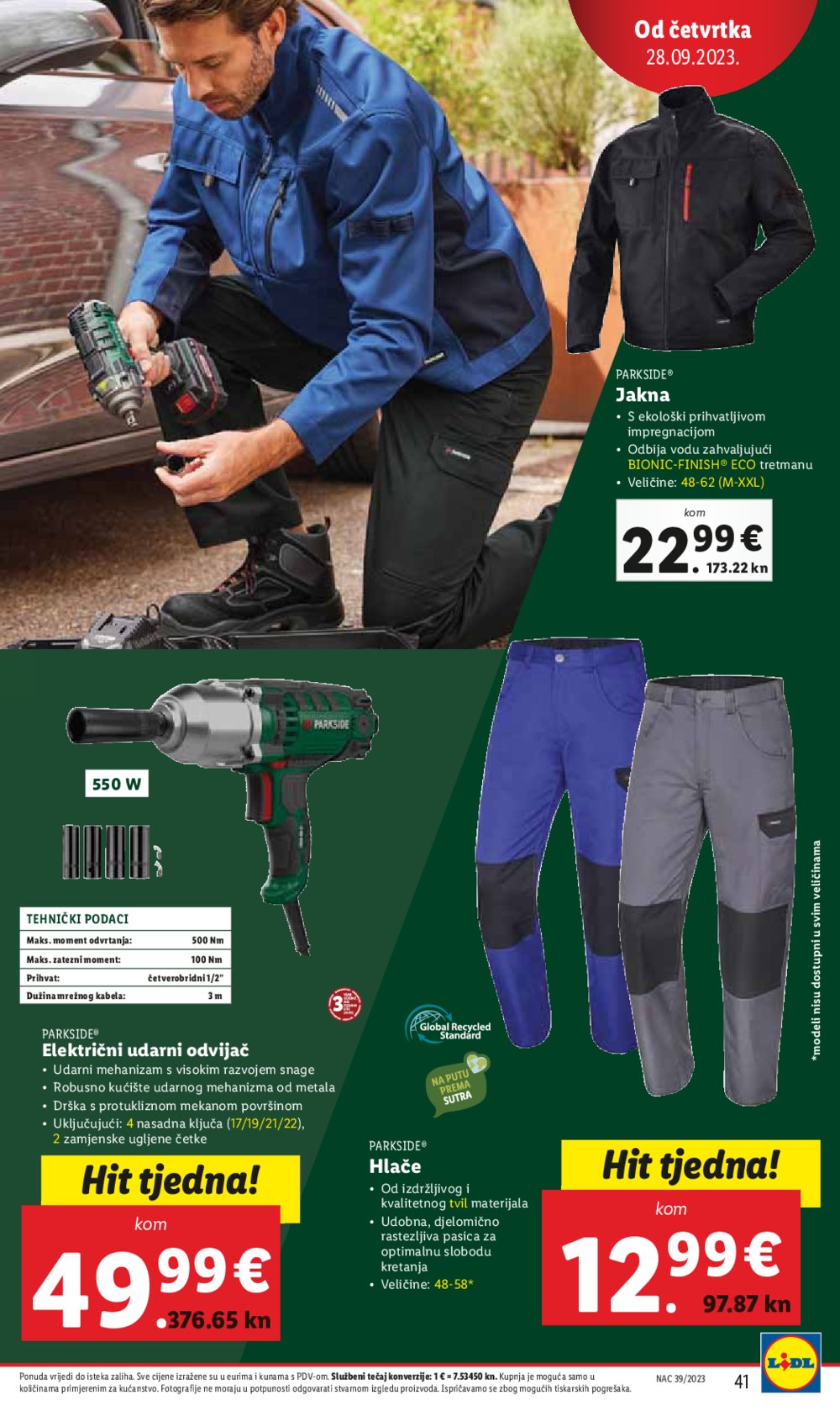Lidl katalog Super ponuda od ponedjeljka 25.09.-01.10.2023.