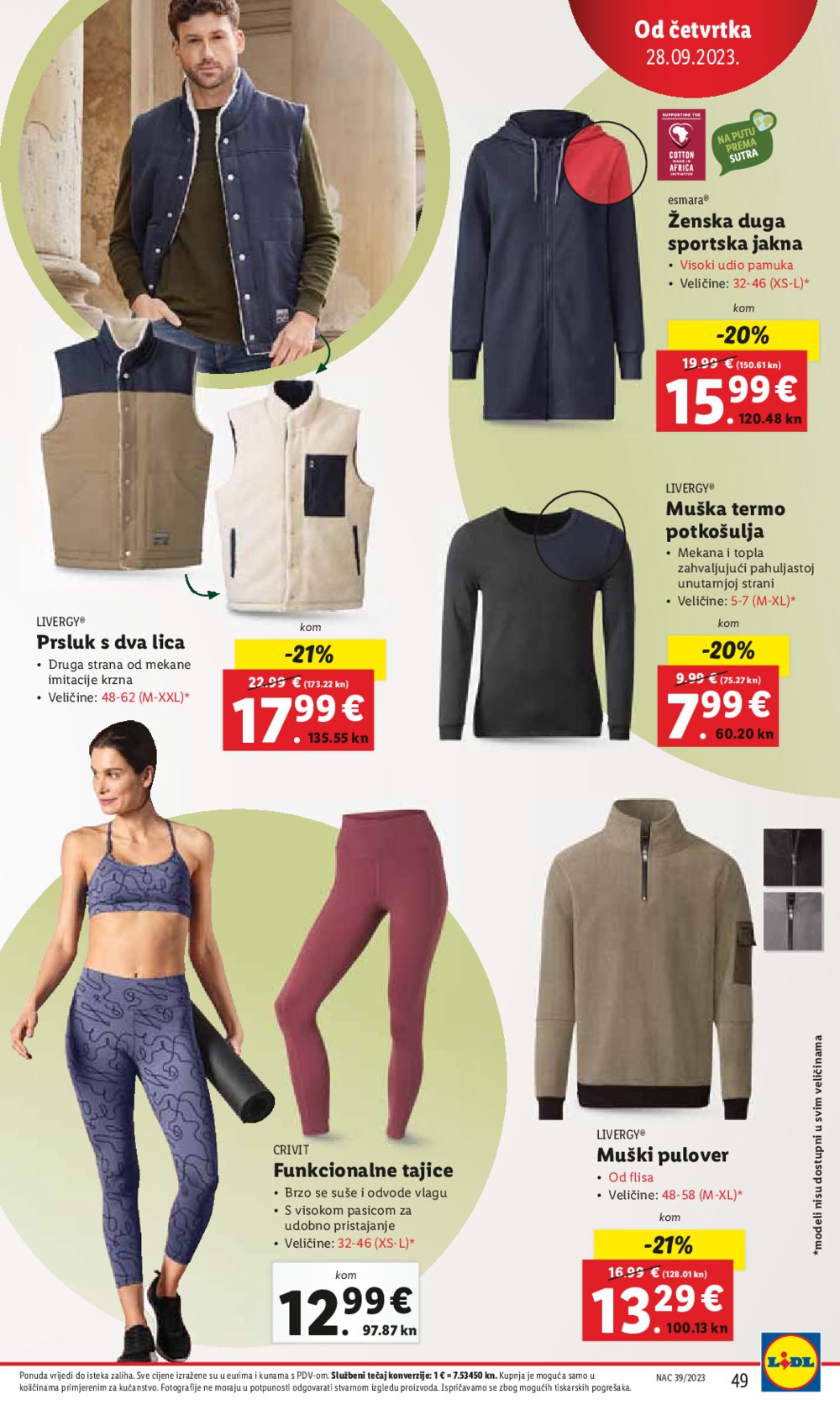 Lidl katalog Super ponuda od ponedjeljka 25.09.-01.10.2023.