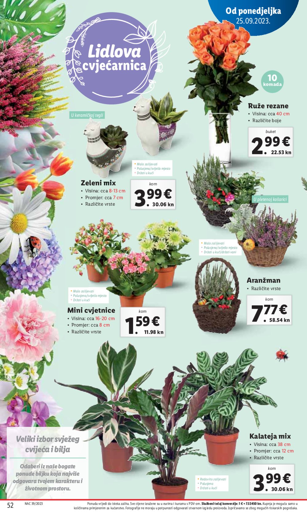 Lidl katalog Super ponuda od ponedjeljka 25.09.-01.10.2023.