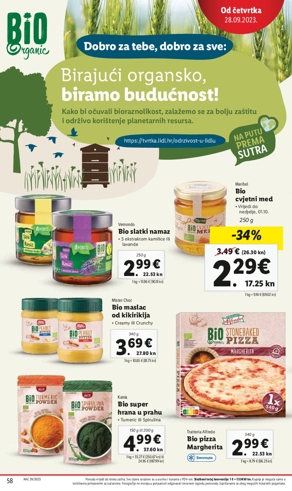 Lidl katalog Super ponuda od ponedjeljka 25.09.-01.10.2023.
