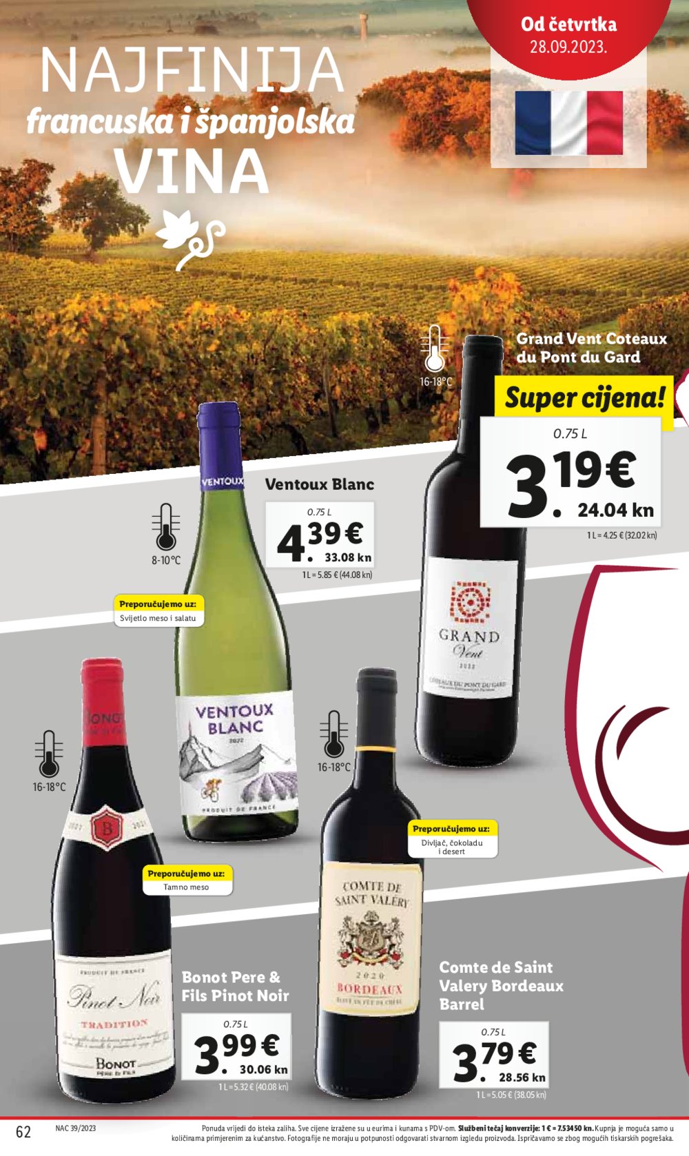 Lidl katalog Super ponuda od ponedjeljka 25.09.-01.10.2023.