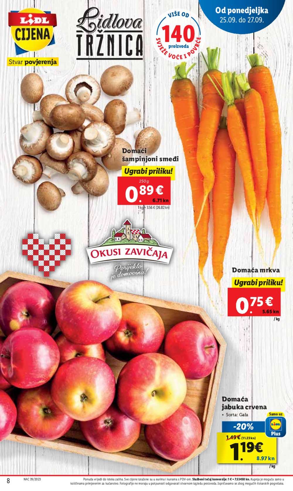 Lidl katalog Super ponuda od ponedjeljka 25.09.-01.10.2023.