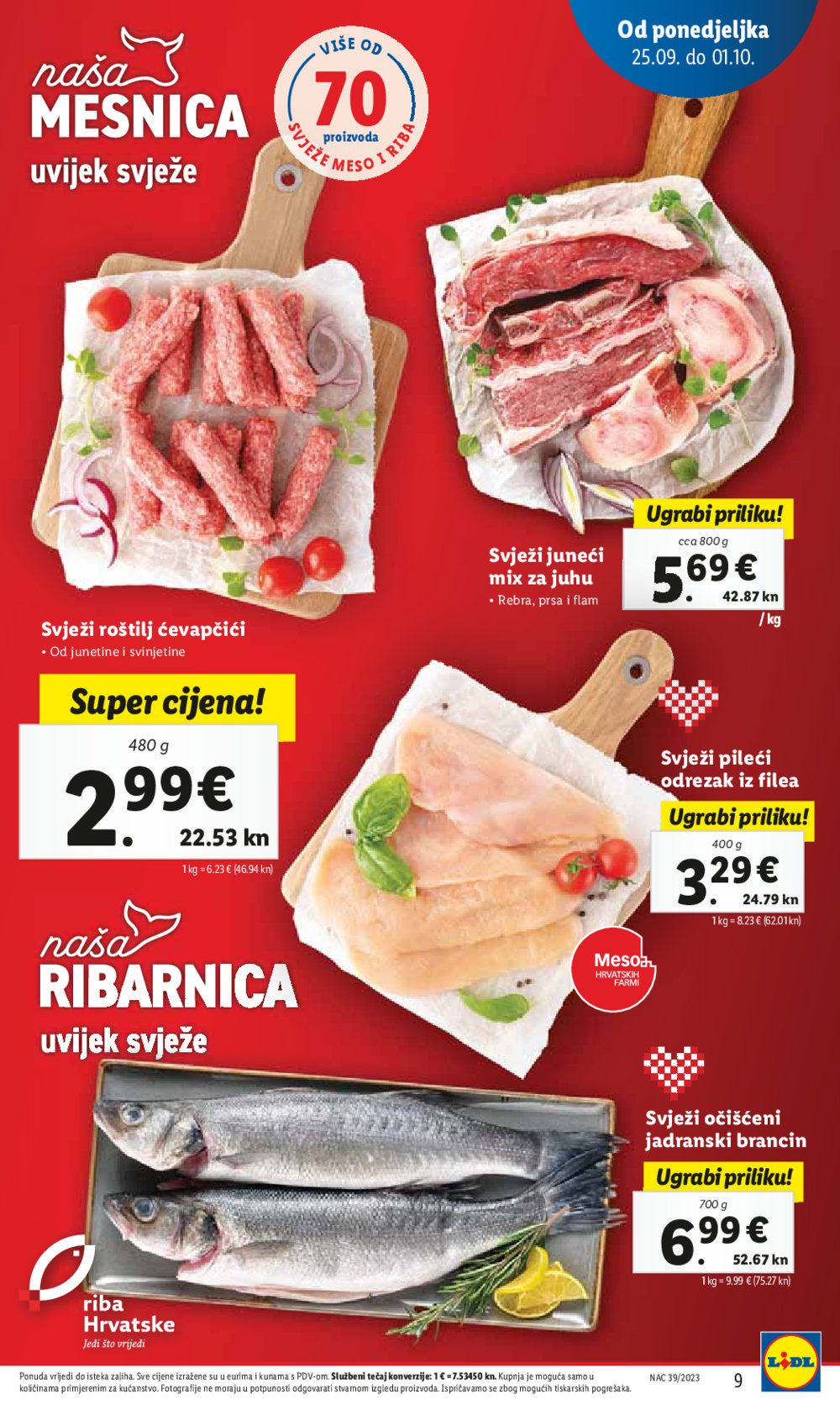 Lidl katalog Super ponuda od ponedjeljka 25.09.-01.10.2023.