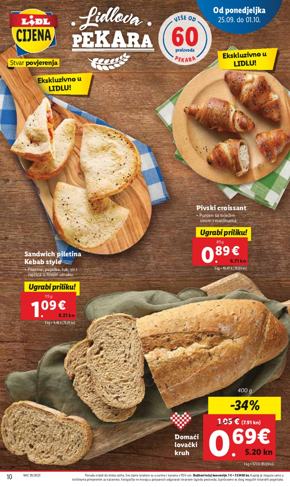 Lidl katalog Super ponuda od ponedjeljka 25.09.-01.10.2023.