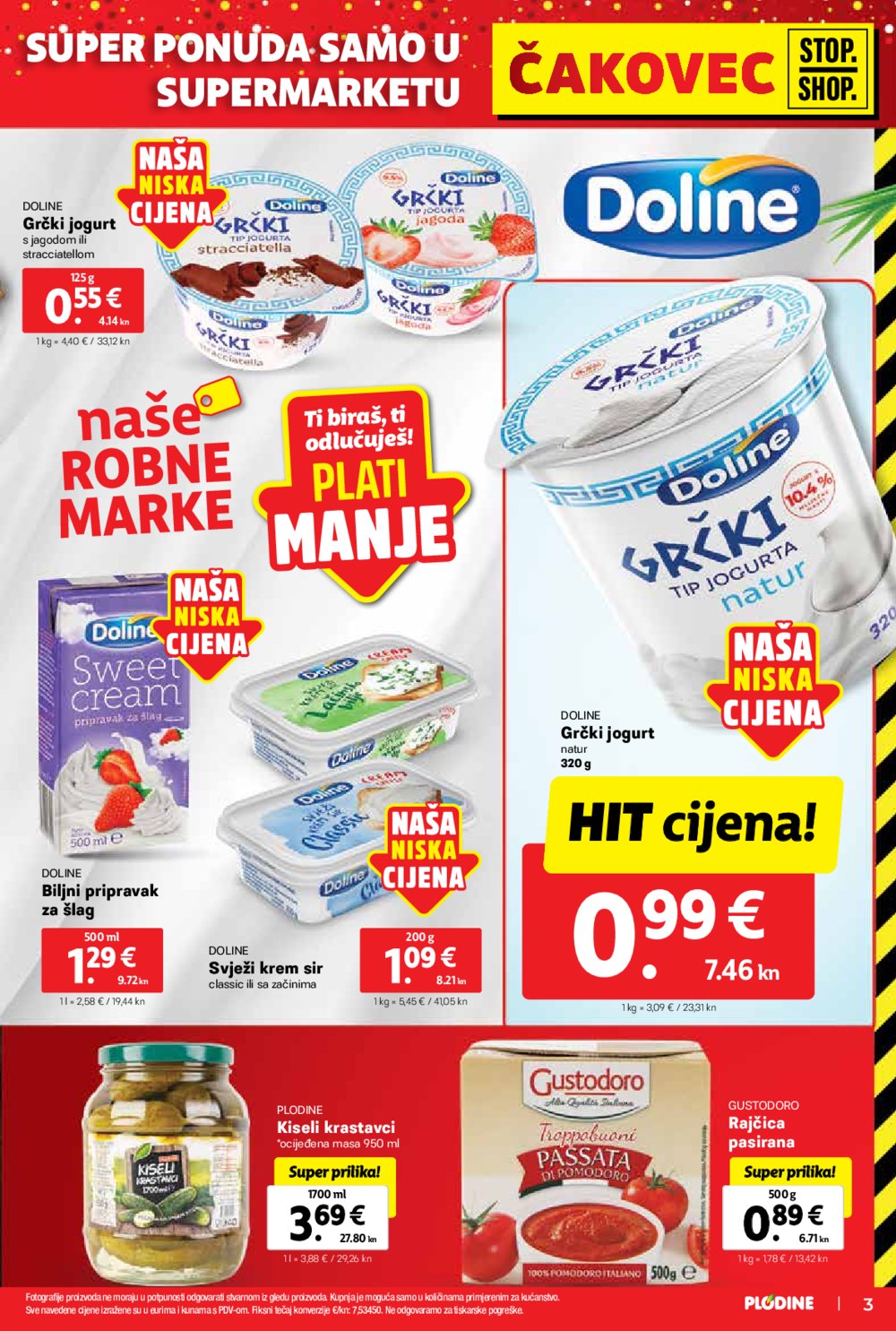 Plodine katalog Otvorenje supermarketa Čakovec 21.09.-26.09.2023.