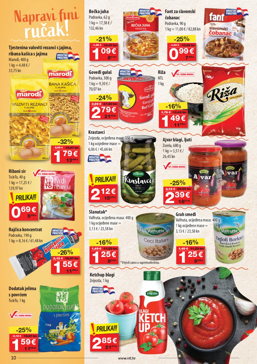NTL katalog Akcija 27.09.-03.10.2023. Soblinec, Duga Resa, Zagreb, Krapina, Sesvete, Varaždin, Vidovec