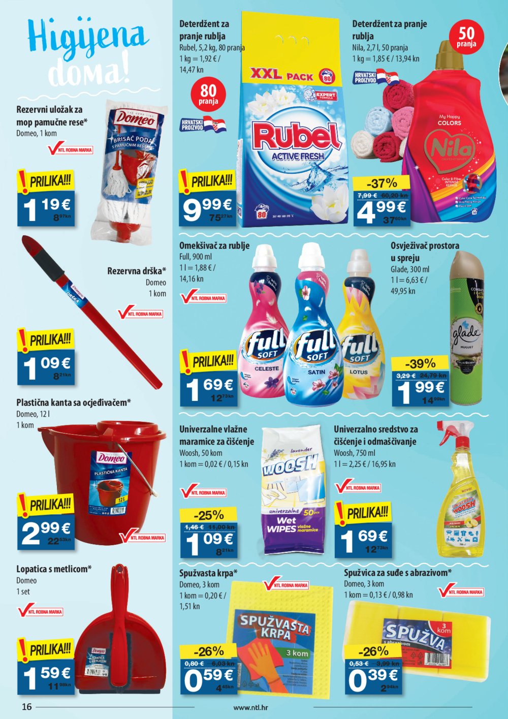 NTL katalog Akcija 27.09.-03.10.2023. Soblinec, Duga Resa, Zagreb, Krapina, Sesvete, Varaždin, Vidovec