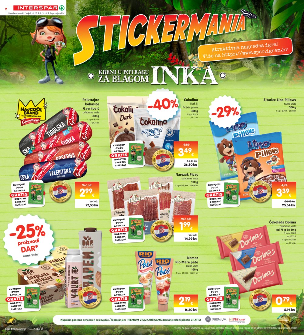 INTERSPAR katalog Akcija 27.09.-03.10.2023.