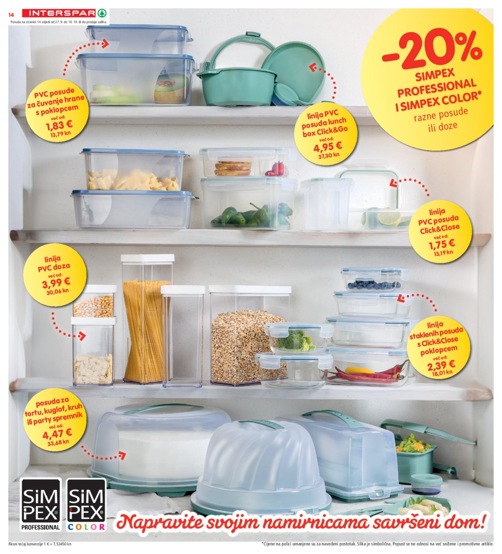 INTERSPAR katalog Akcija 27.09.-03.10.2023.