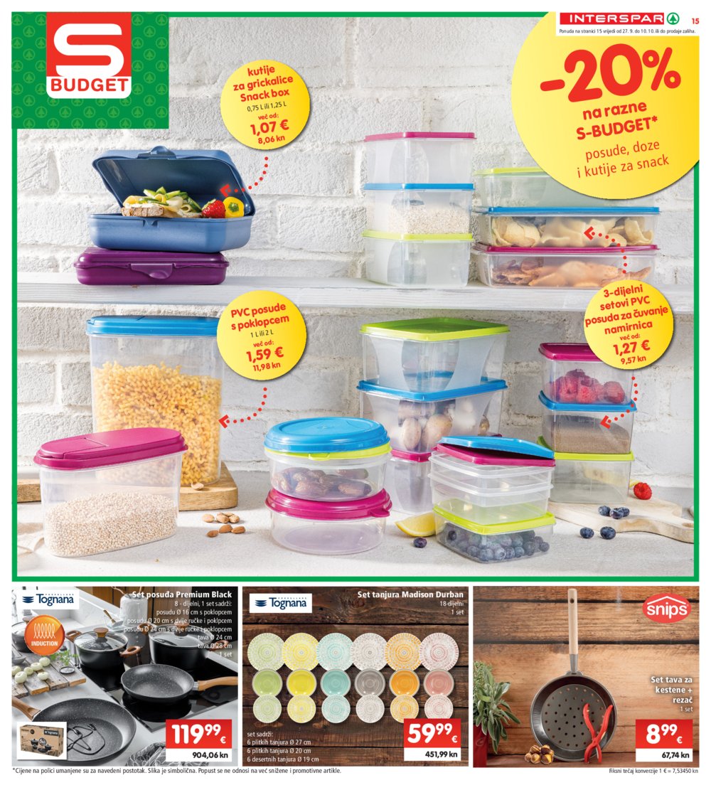 INTERSPAR katalog Akcija 27.09.-03.10.2023.