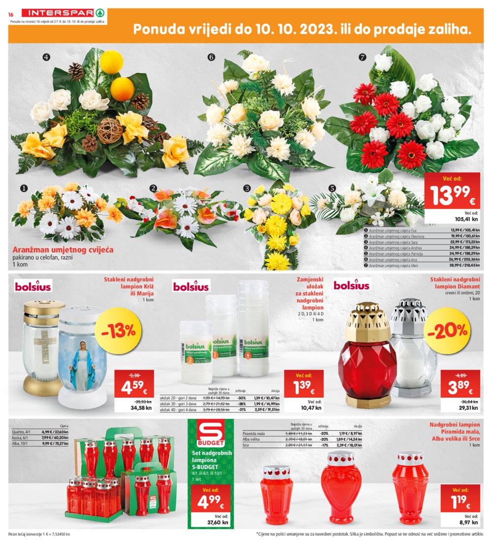 INTERSPAR katalog Akcija 27.09.-03.10.2023.