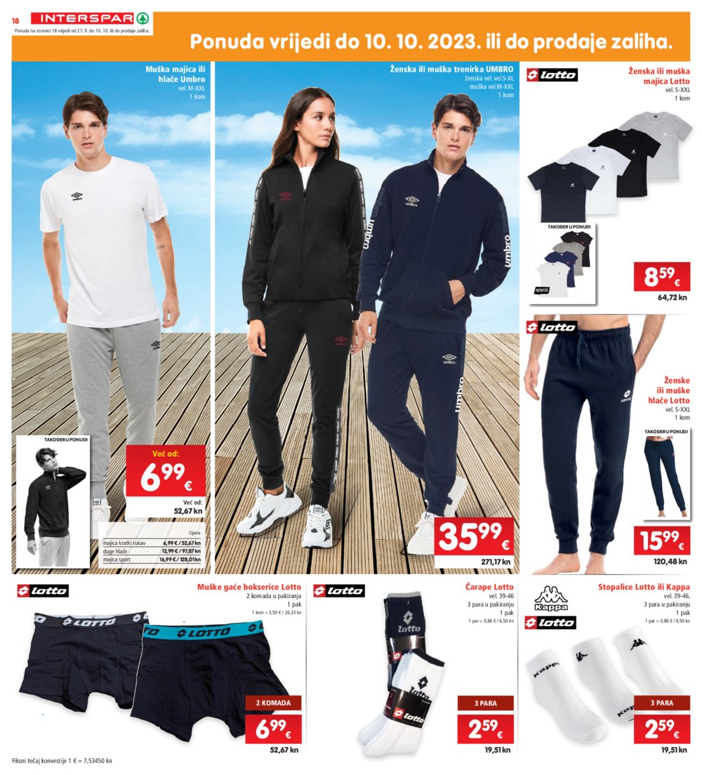 INTERSPAR katalog Akcija 27.09.-03.10.2023.