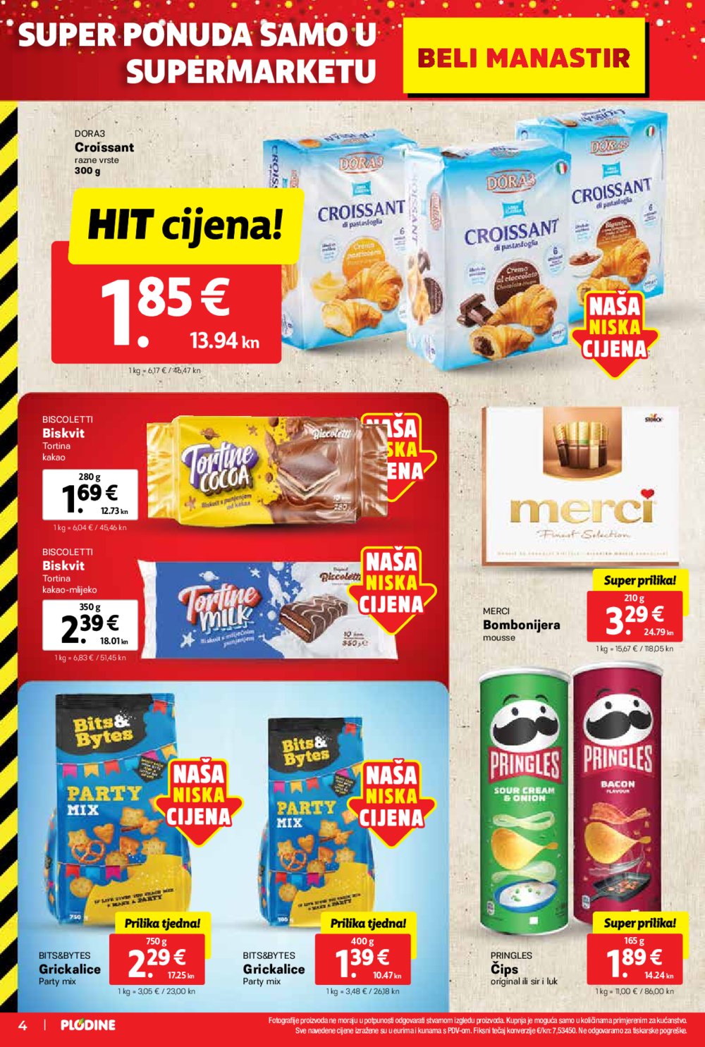Plodine katalog Otvorenje supermarketa Beli Manastir 27.09.-03.10.2023.