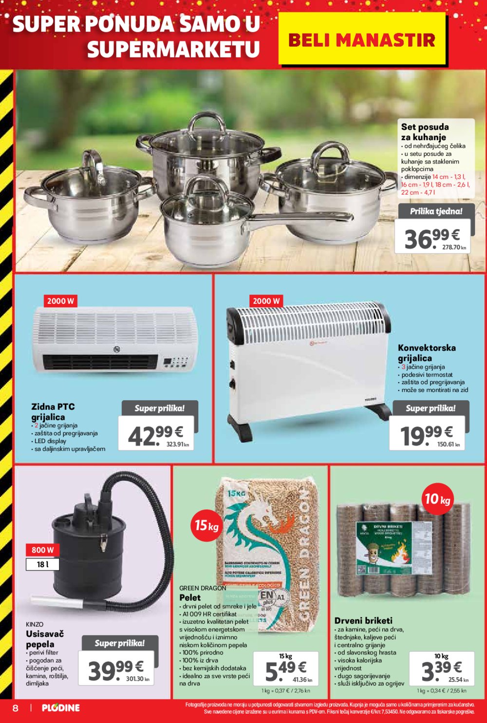 Plodine katalog Otvorenje supermarketa Beli Manastir 27.09.-03.10.2023.