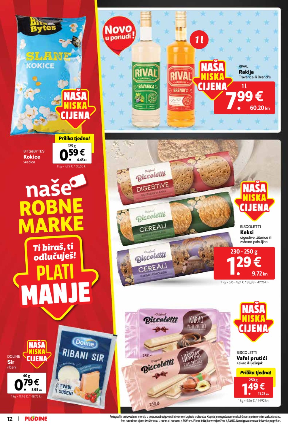 Plodine katalog Otvorenje supermarketa Beli Manastir 27.09.-03.10.2023.