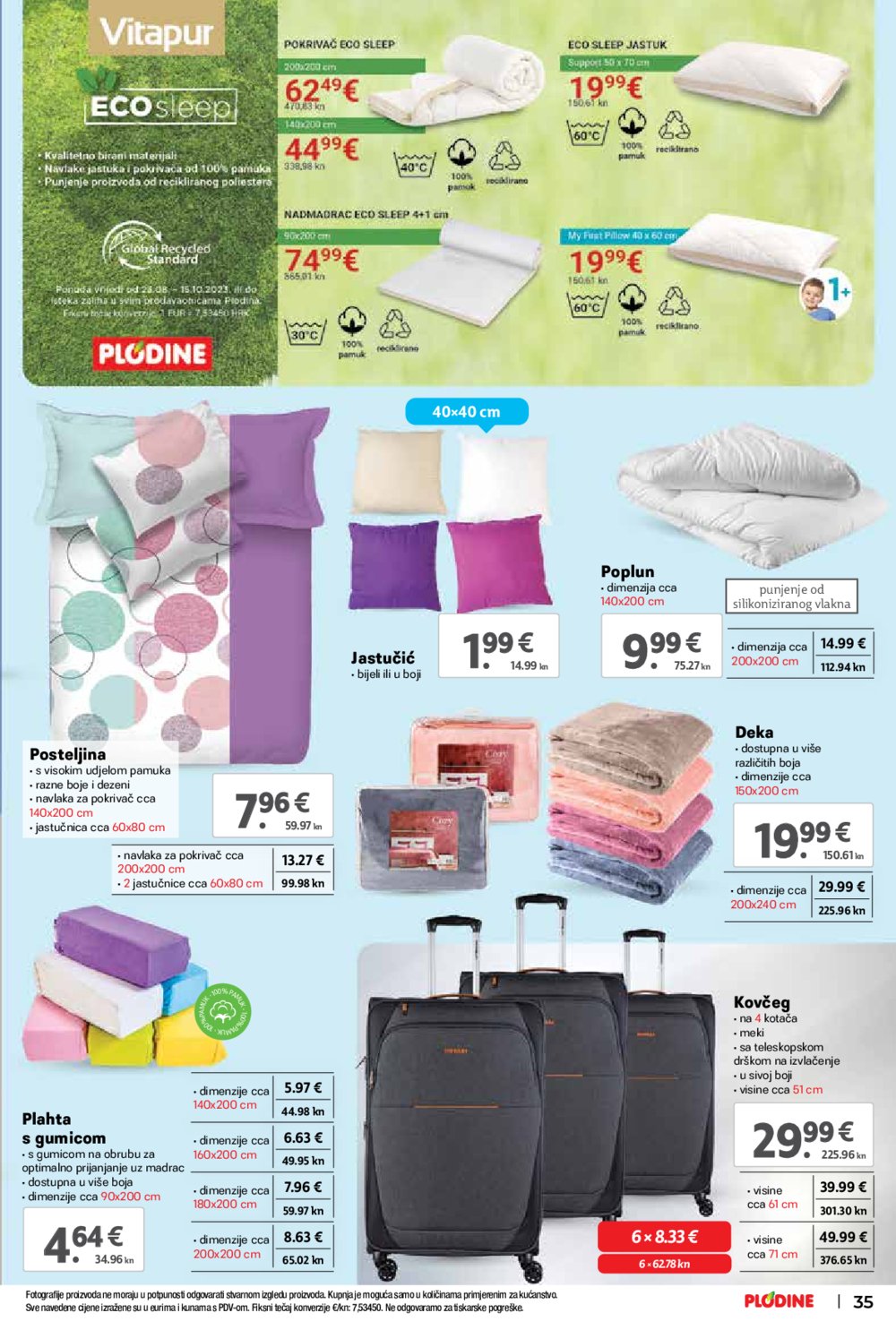 Plodine katalog Otvorenje supermarketa Beli Manastir 27.09.-03.10.2023.
