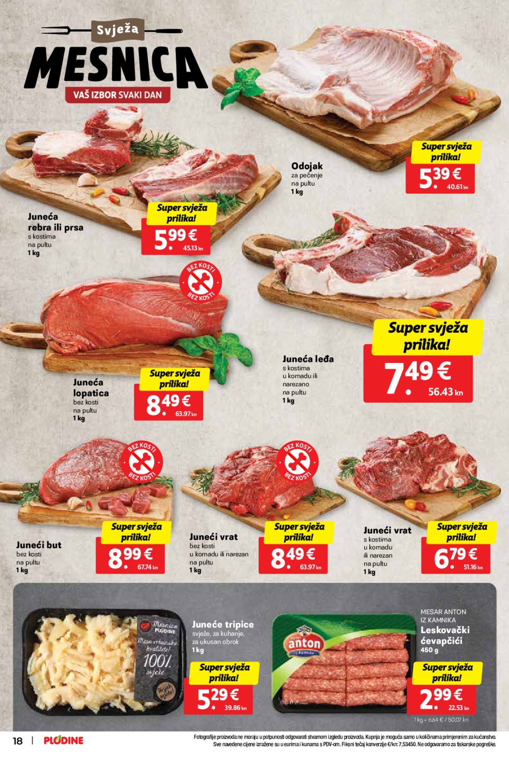 Plodine katalog Otvorenje supermarketa Kali 27.09.-03.10.2023.