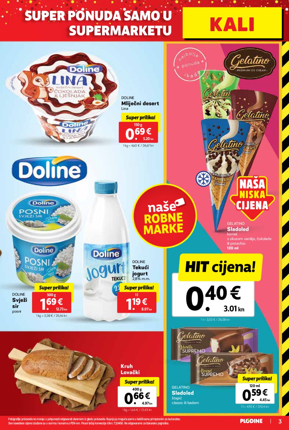 Plodine katalog Otvorenje supermarketa Kali 27.09.-03.10.2023.