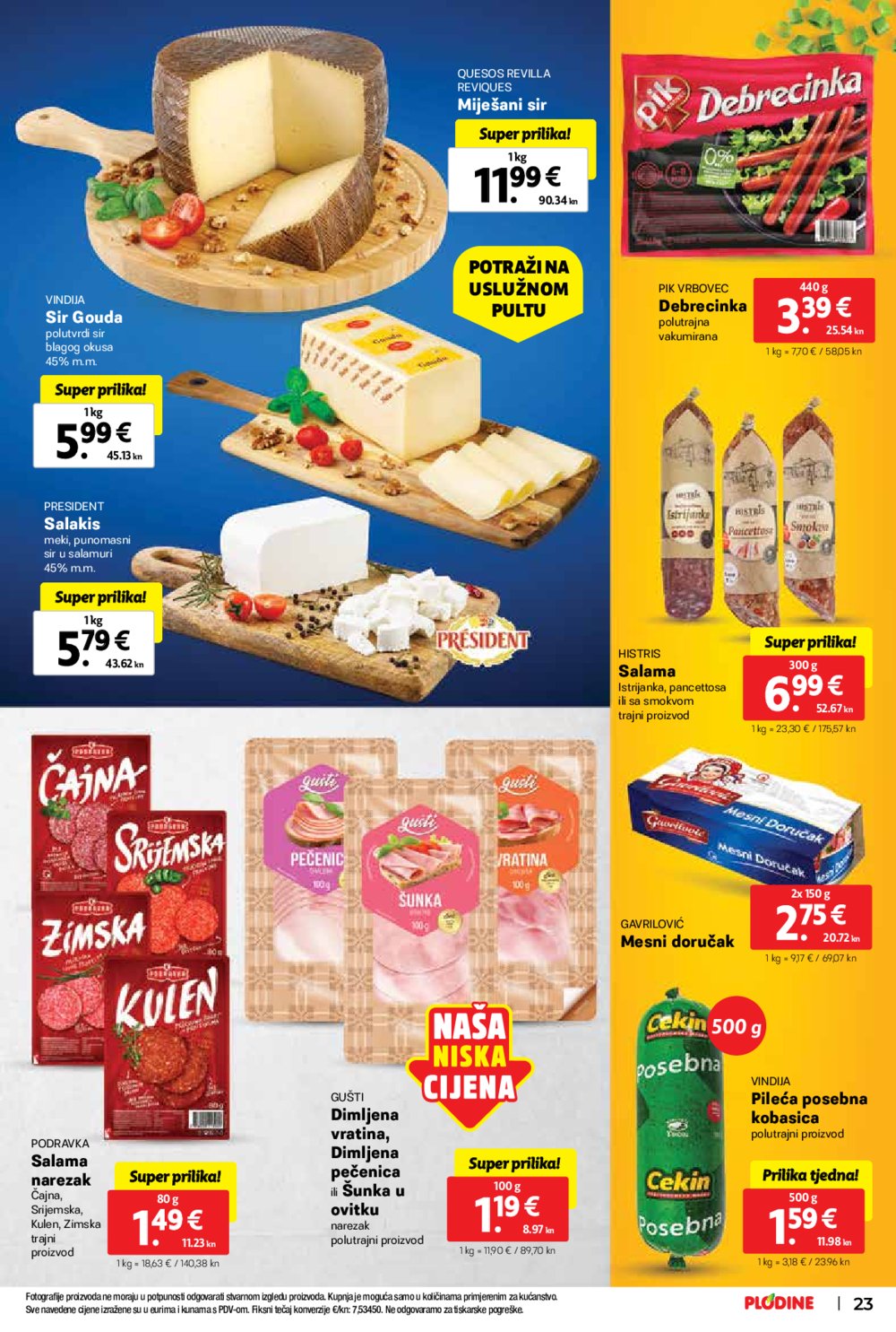 Plodine katalog Otvorenje supermarketa Kali 27.09.-03.10.2023.