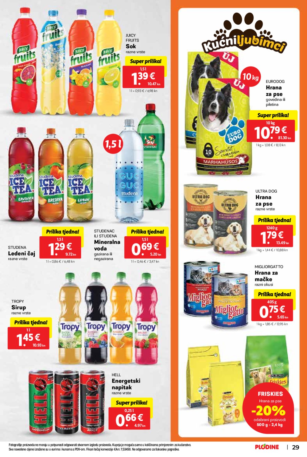 Plodine katalog Otvorenje supermarketa Kali 27.09.-03.10.2023.