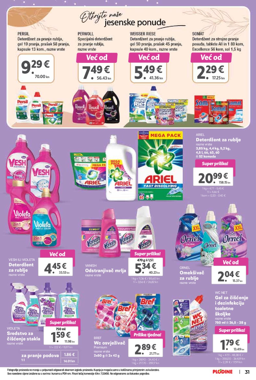 Plodine katalog Otvorenje supermarketa Kali 27.09.-03.10.2023.