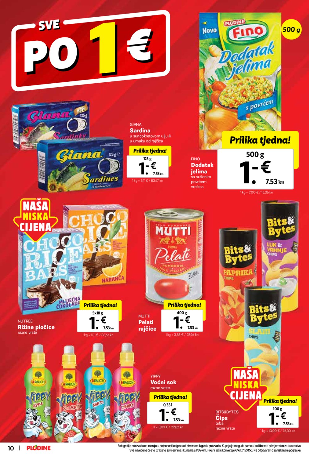 Plodine katalog Otvorenje supermarketa Kali 27.09.-03.10.2023.