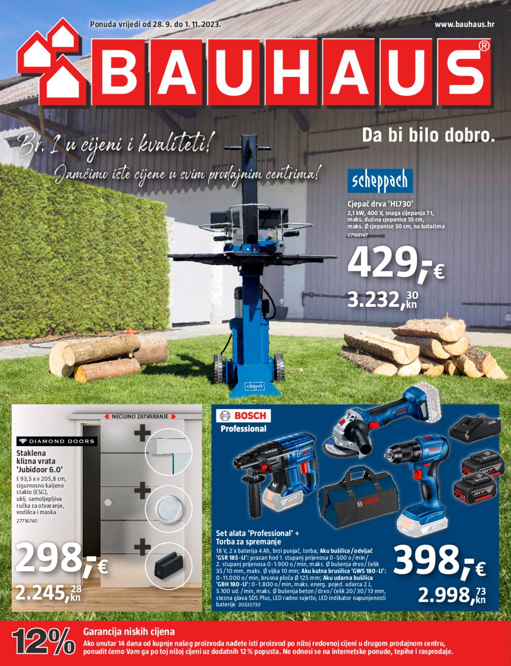 Bauhaus katalog Listopad 28.09.-01.11.2023.