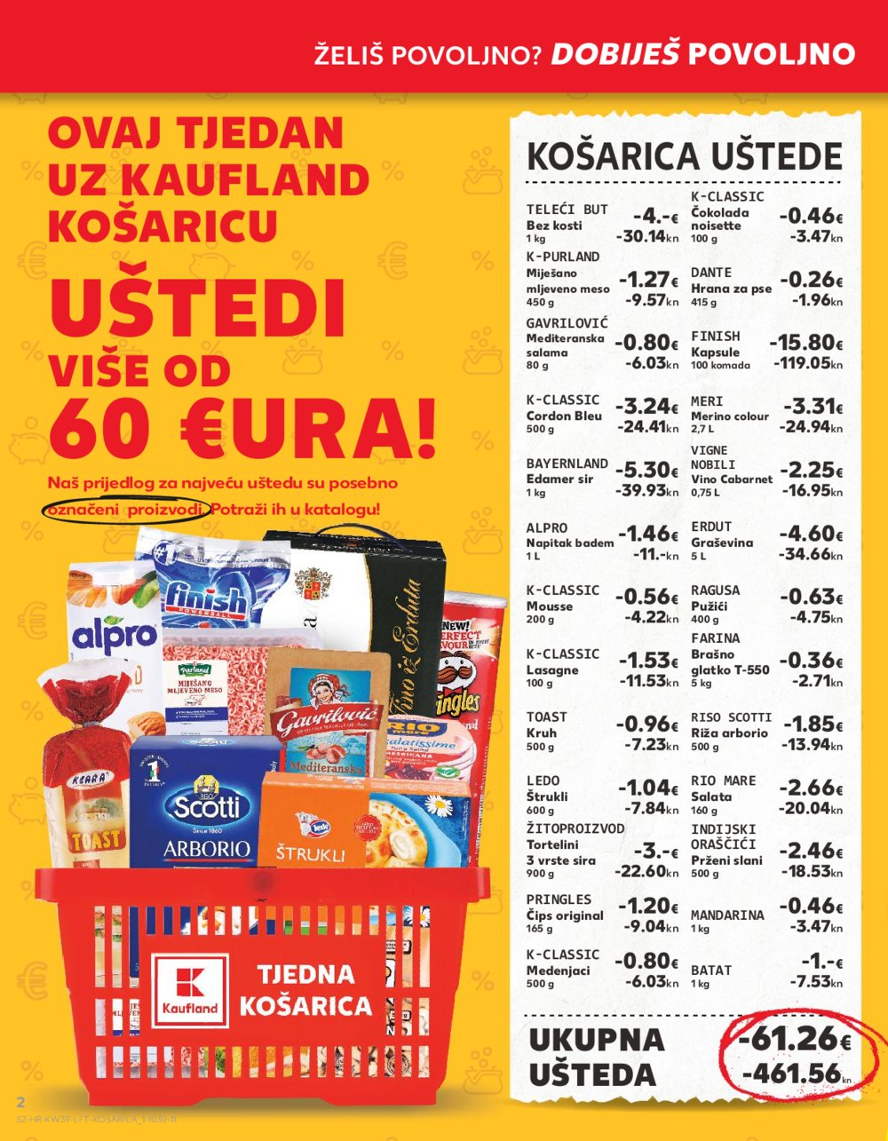 Kaufland katalog Akcija 27.09.-03.10.2023. Odabrane poslovnice