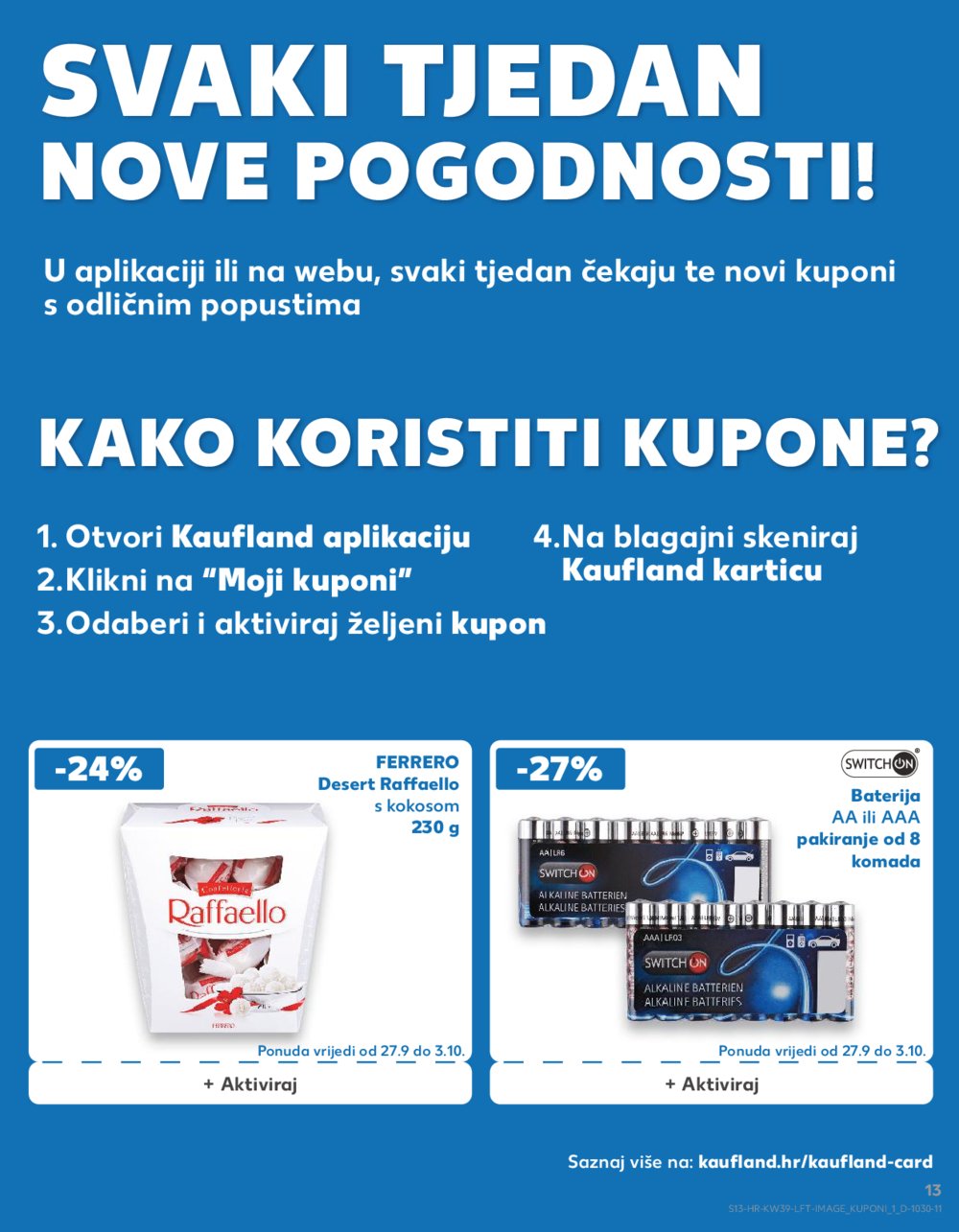 Kaufland katalog Akcija 27.09.-03.10.2023. Odabrane poslovnice