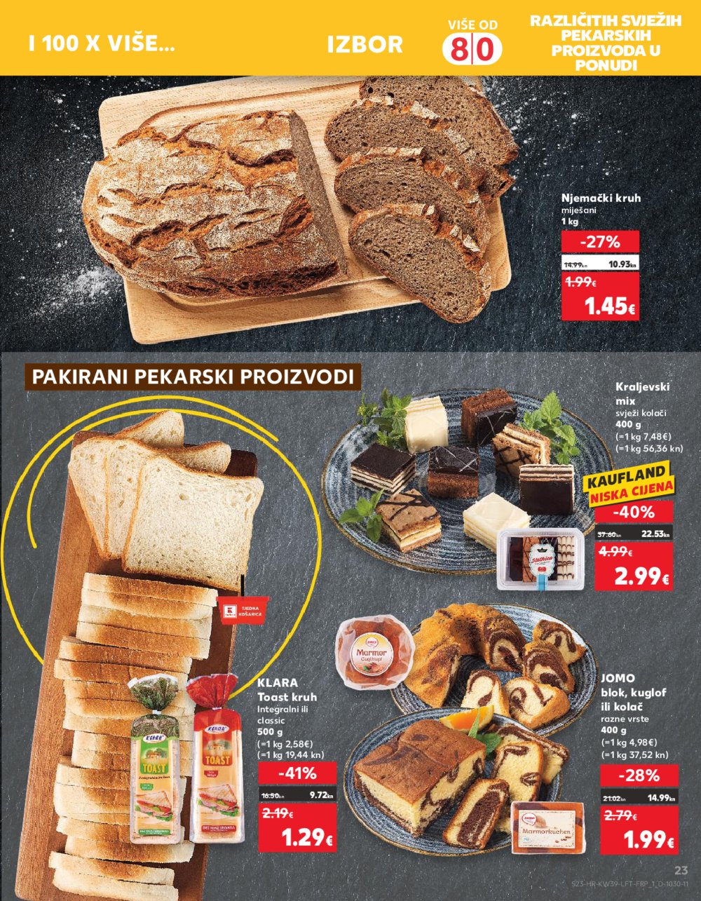 Kaufland katalog Akcija 27.09.-03.10.2023. Odabrane poslovnice