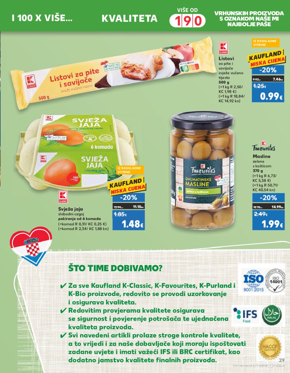Kaufland katalog Akcija 27.09.-03.10.2023. Odabrane poslovnice