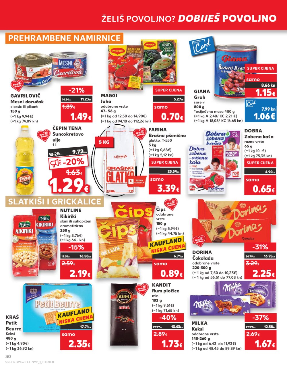 Kaufland katalog Akcija 27.09.-03.10.2023. Odabrane poslovnice