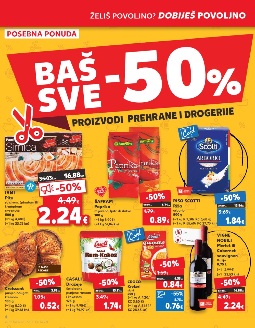 Kaufland katalog Akcija 27.09.-03.10.2023. Odabrane poslovnice