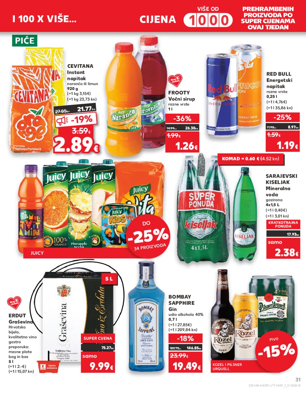 Kaufland katalog Akcija 27.09.-03.10.2023. Odabrane poslovnice