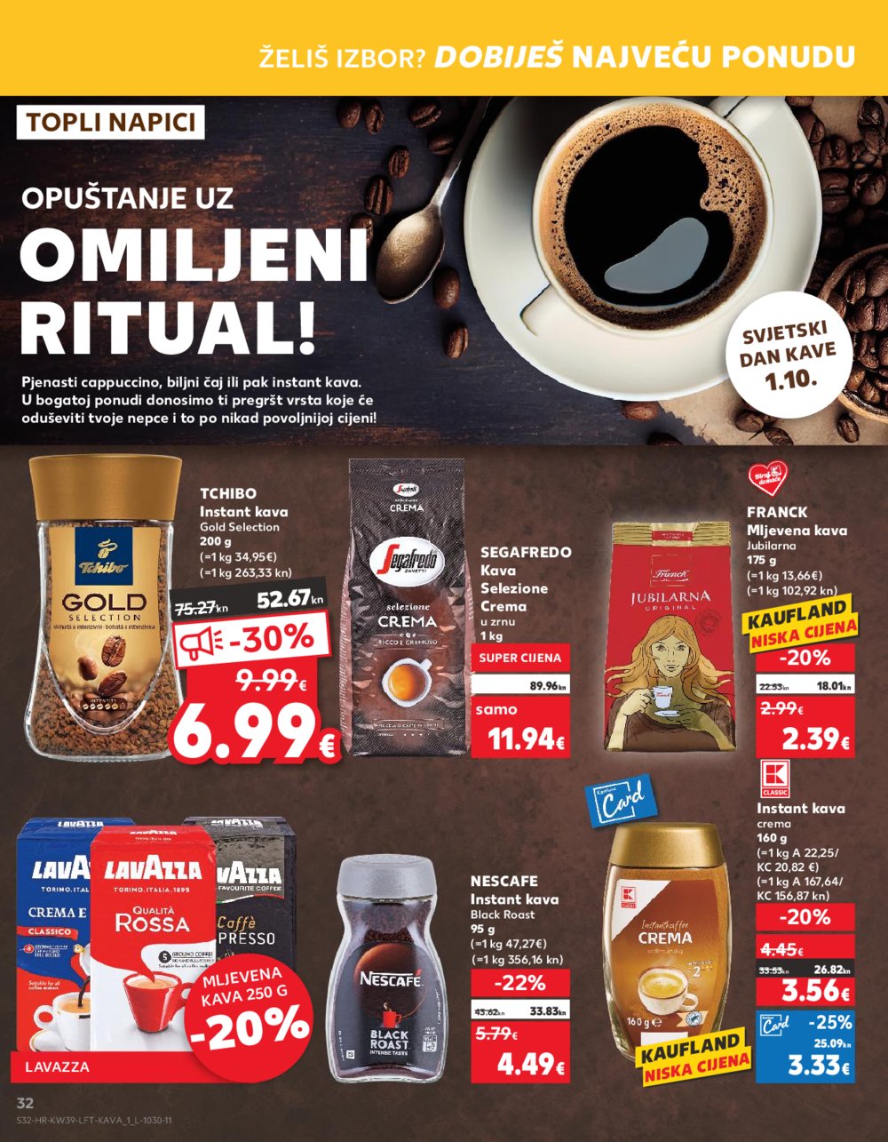 Kaufland katalog Akcija 27.09.-03.10.2023. Odabrane poslovnice