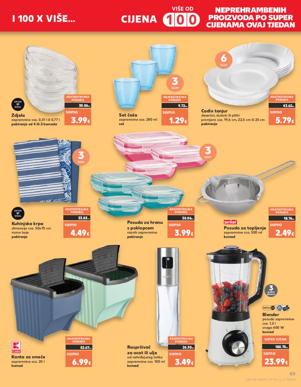 Kaufland katalog Akcija 27.09.-03.10.2023. Odabrane poslovnice